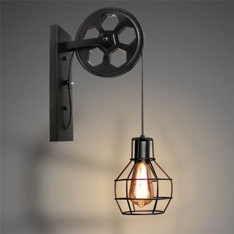 Lifting Pulley Indoor Lighting