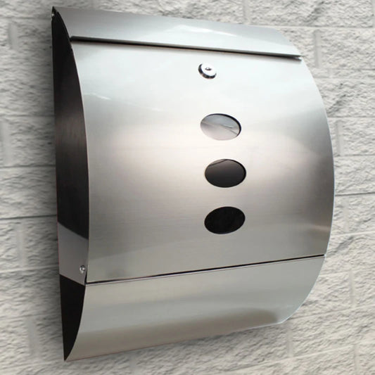 Stainless Steel Mailbox, Compact Size