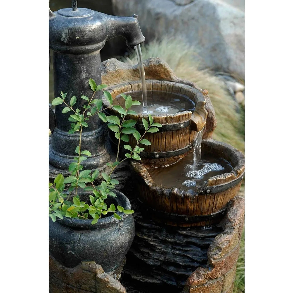 Outdoor Water Fountain, 3 Tier