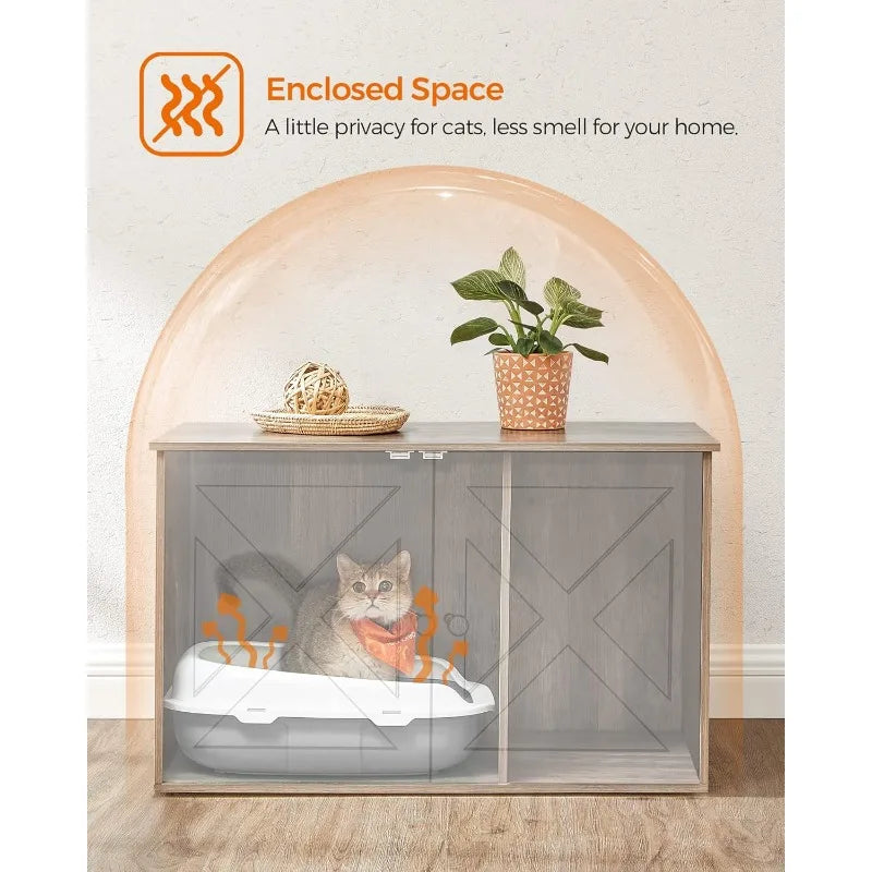 Cat Litter Box Enclosure