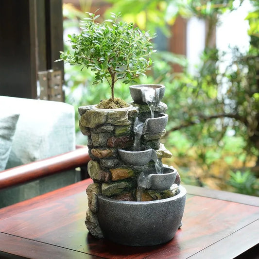 Indoor Fountain 4-Bowl