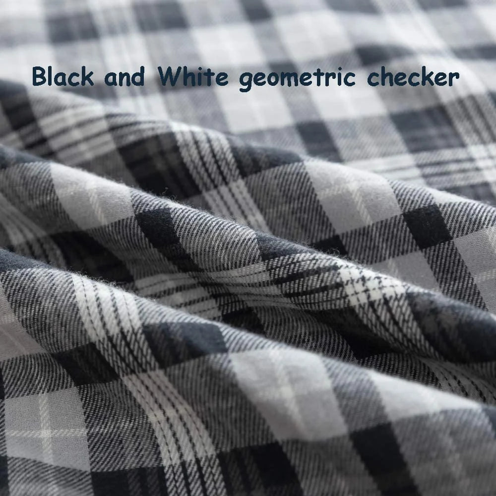 100% Cotton Flannel Plaid - My Store