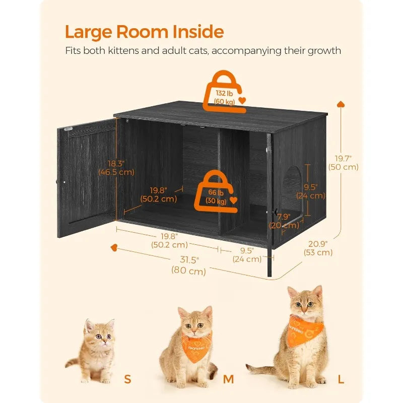 Cat Litter Box Enclosure