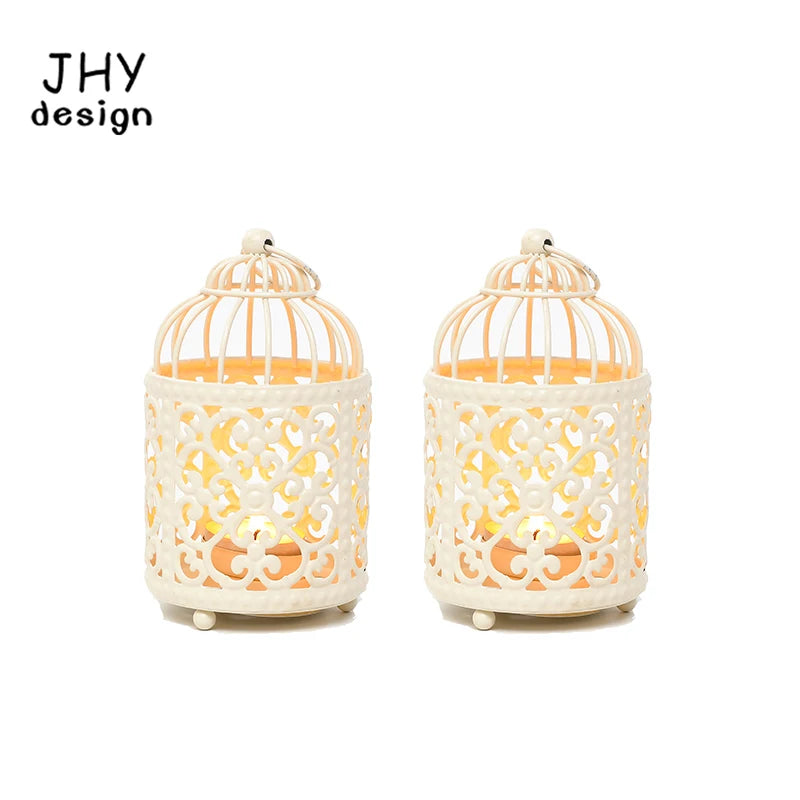 2 Pack Bird cage Candle Holder - My Store