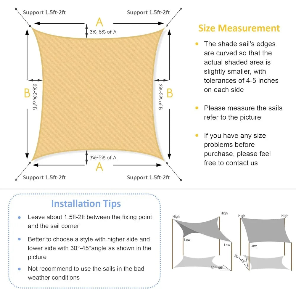 23'x23' Sun Shade