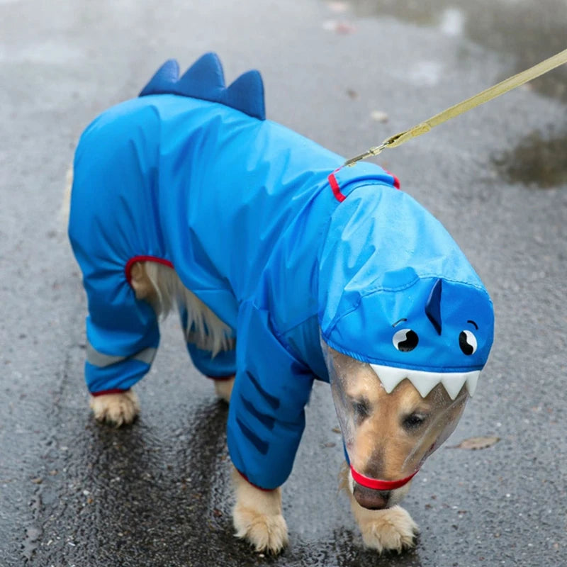 Large Dog Rain Coat Jacket