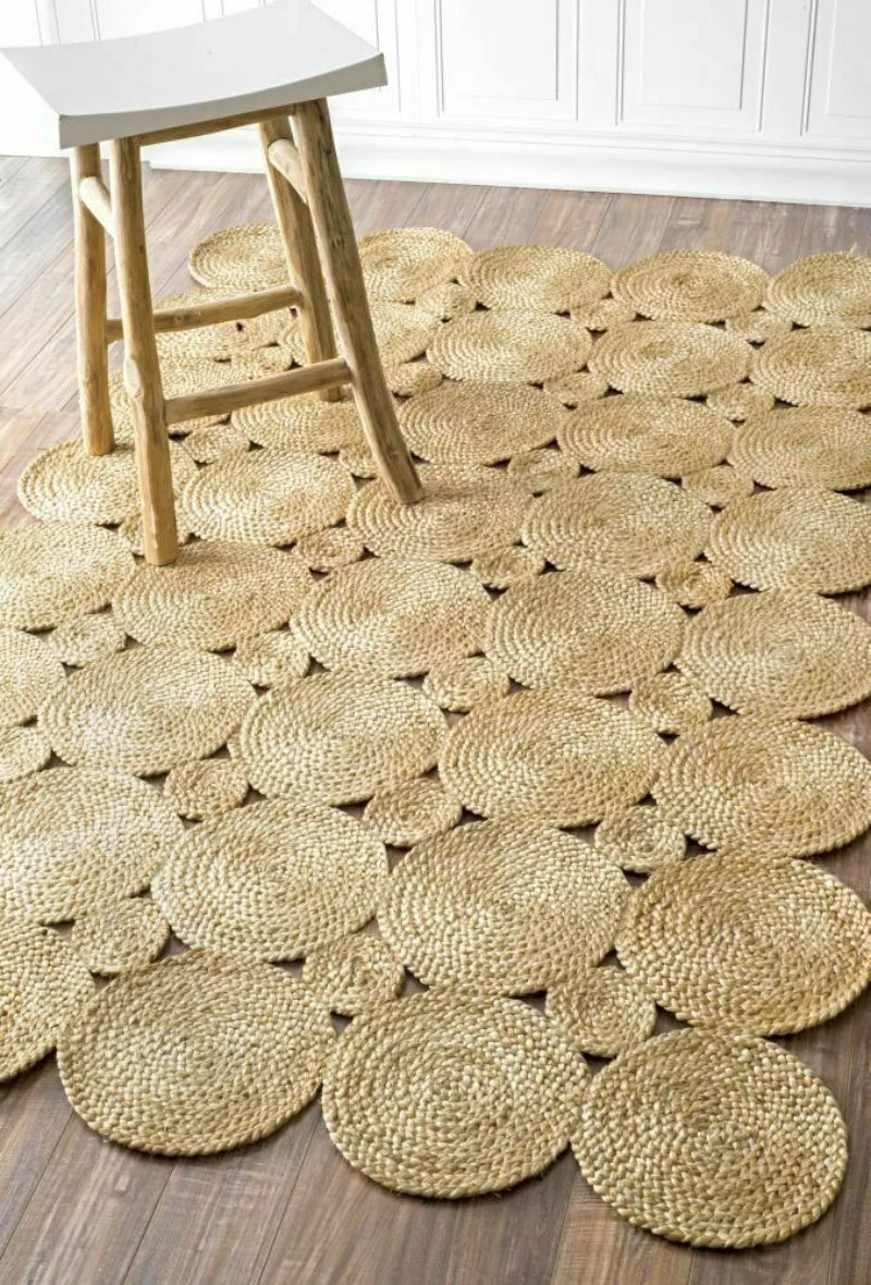 Natural Jute Handmade Reversible Rug