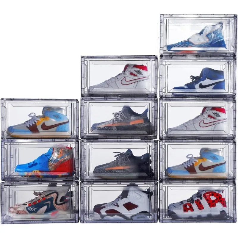 12 Pack Acrylic Shoe Boxes