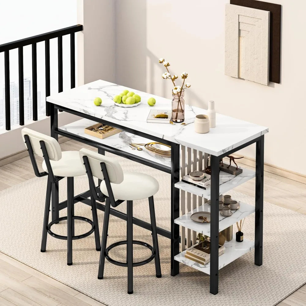 3-Piece DiningTable and 2 Chairs