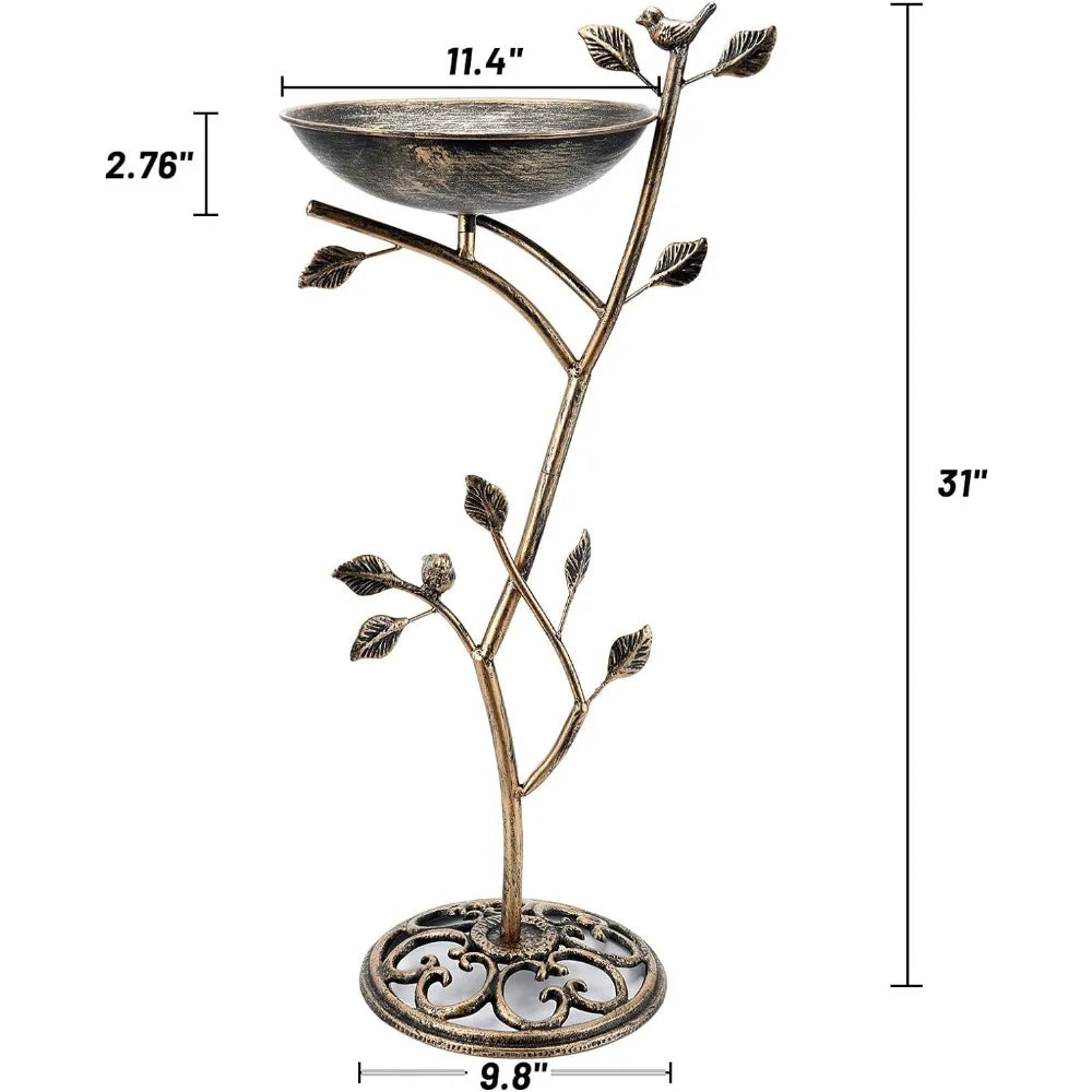 Cast Iron Vintage Bird Bath