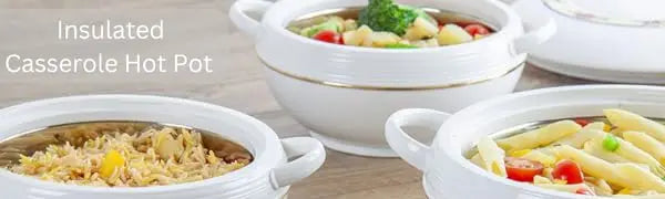 Ambient Insulated Casserole Food Warmer 3 Pieces Set