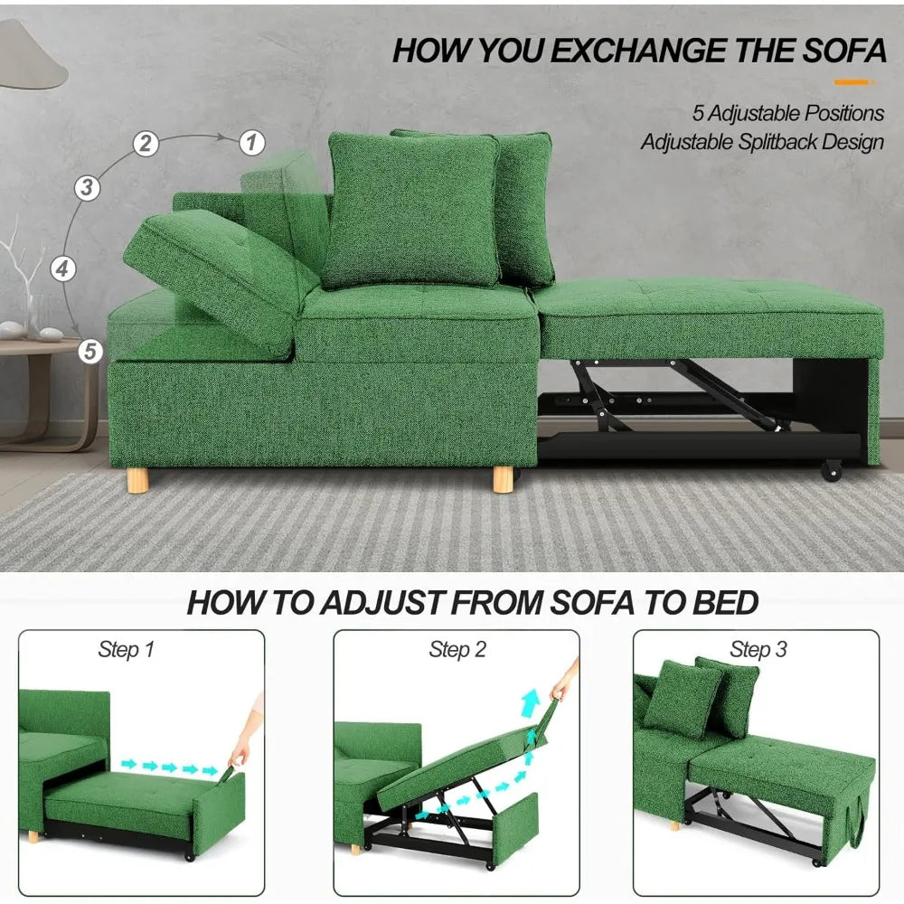 Convertible sofa set