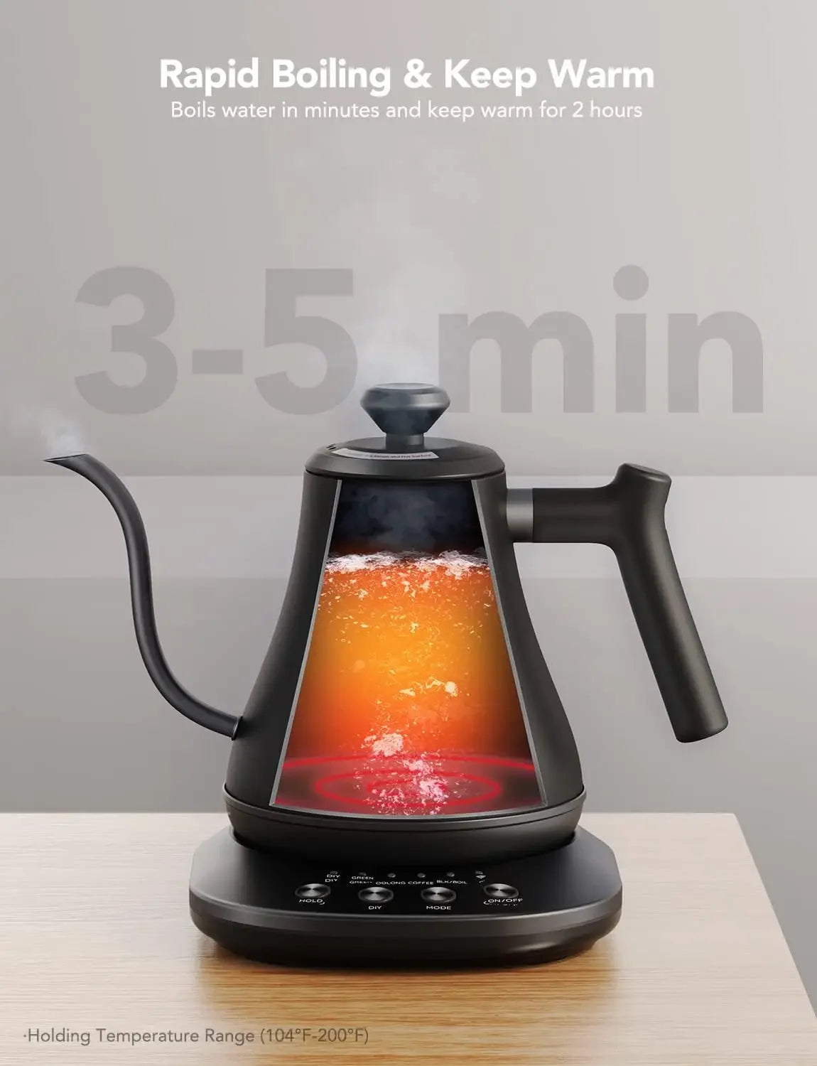 Smart Electric Kettle, WiFi Variable Temperature