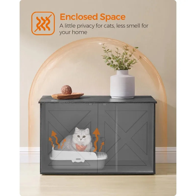 Cat Litter Box Enclosure