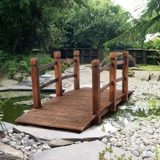 US 5FT/3.3FT Wooden Bridge