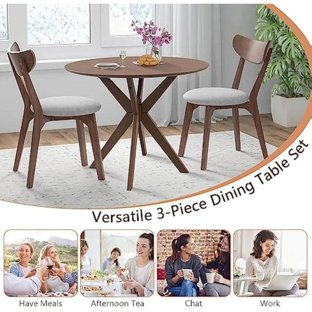 2 Person Dining Table and Chairs