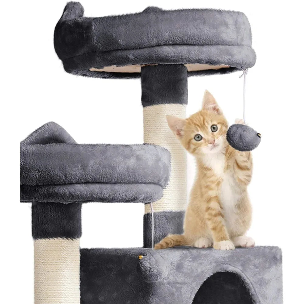 62.2inches Cat Tree Cat Tower and more