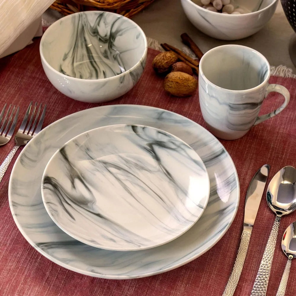 Dinnerware Dish Set, 16 Piece