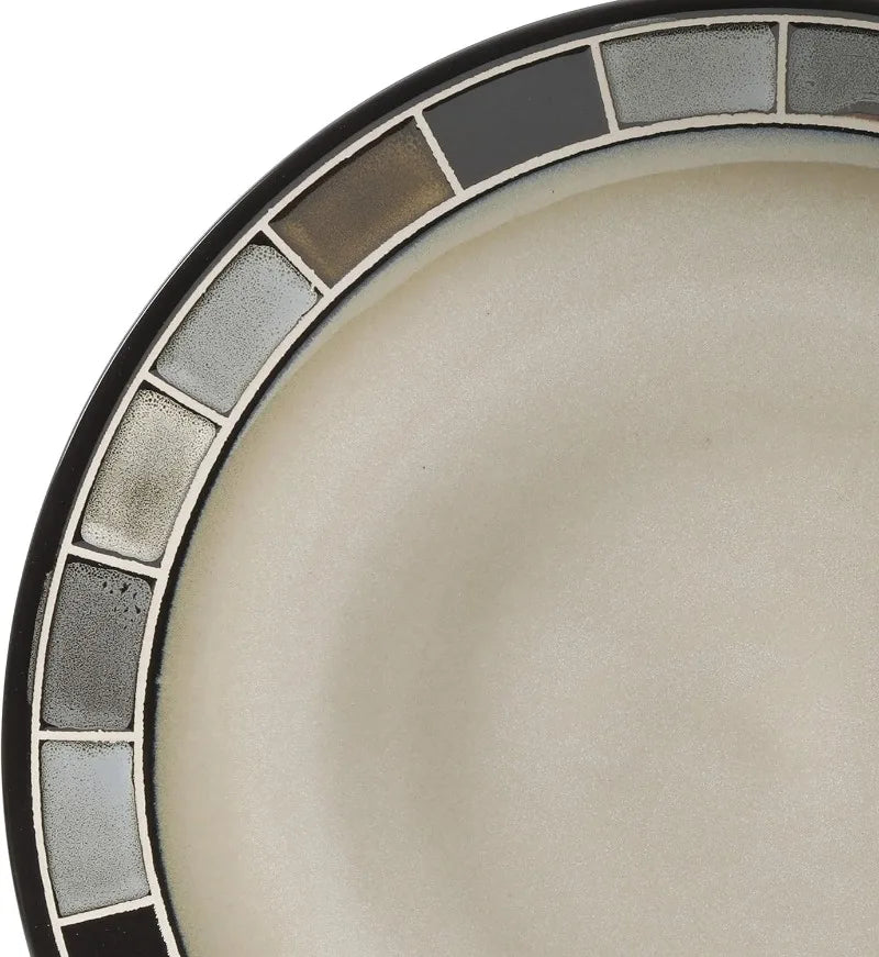 16 Piece Reactive Glaze Dinnerware Set