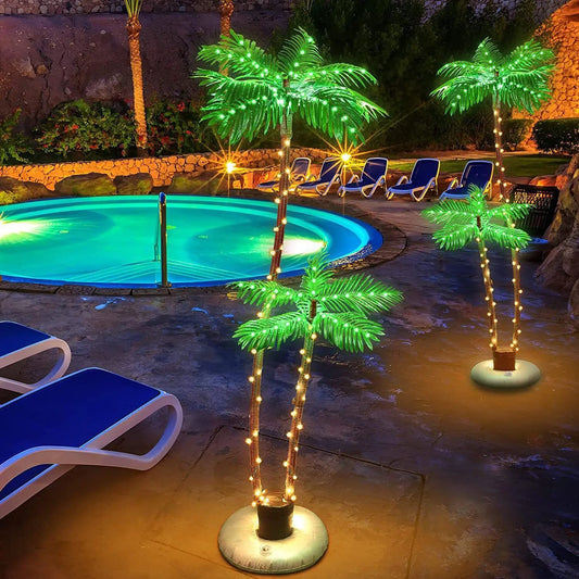 LED Lighted Palm Tree