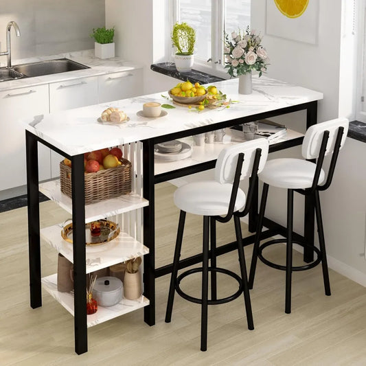 3-Piece DiningTable and 2 Chairs