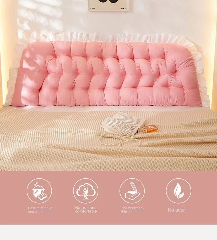 Big Pillow Headboard Backrest