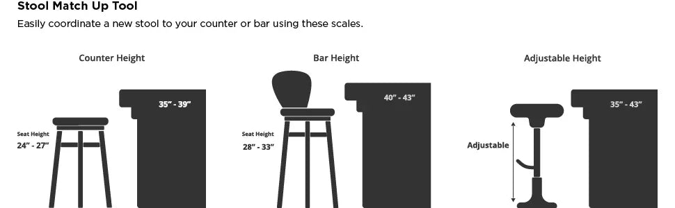 30" Barstool Chair Whitewash