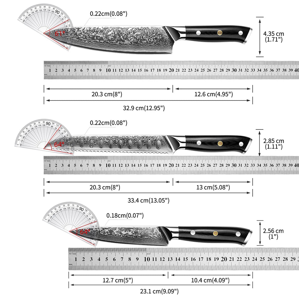 Kitchen Chef's Cooking Knives