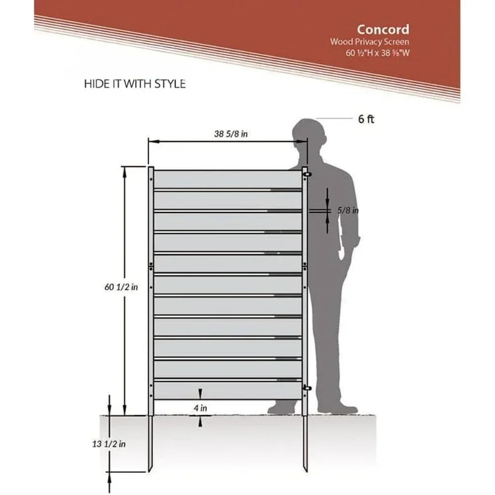 Outdoor Privacy Fence