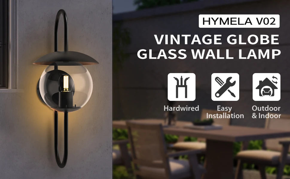 Vintage Style Outdoor Wall Sconce