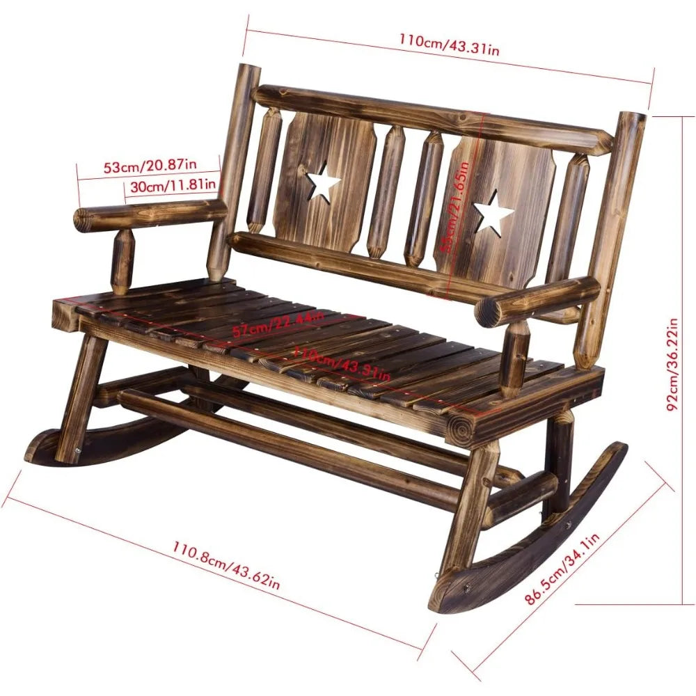 Outdoor Rocking  Chair for 2