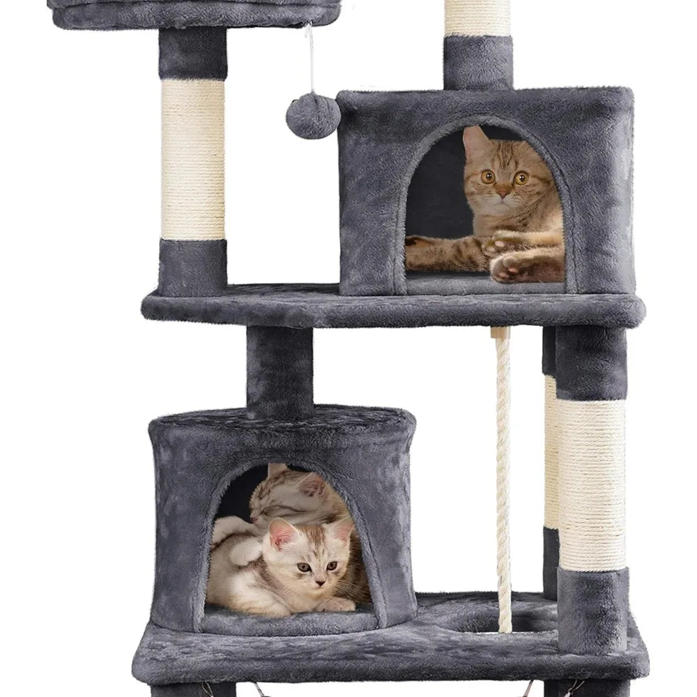 62.2inches Cat Tree Cat Tower and more