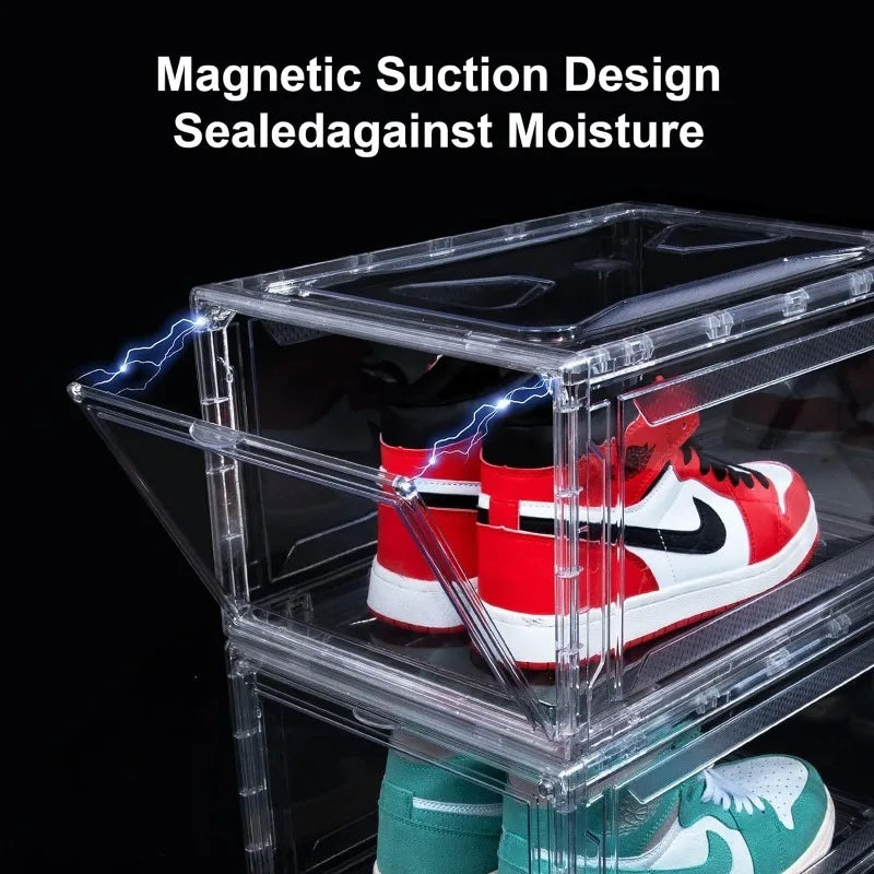 12 Pack Acrylic Shoe Boxes