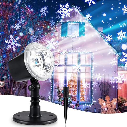 Christmas Snowflake Projection Lamp