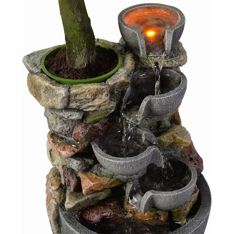 Indoor Fountain 4-Bowl