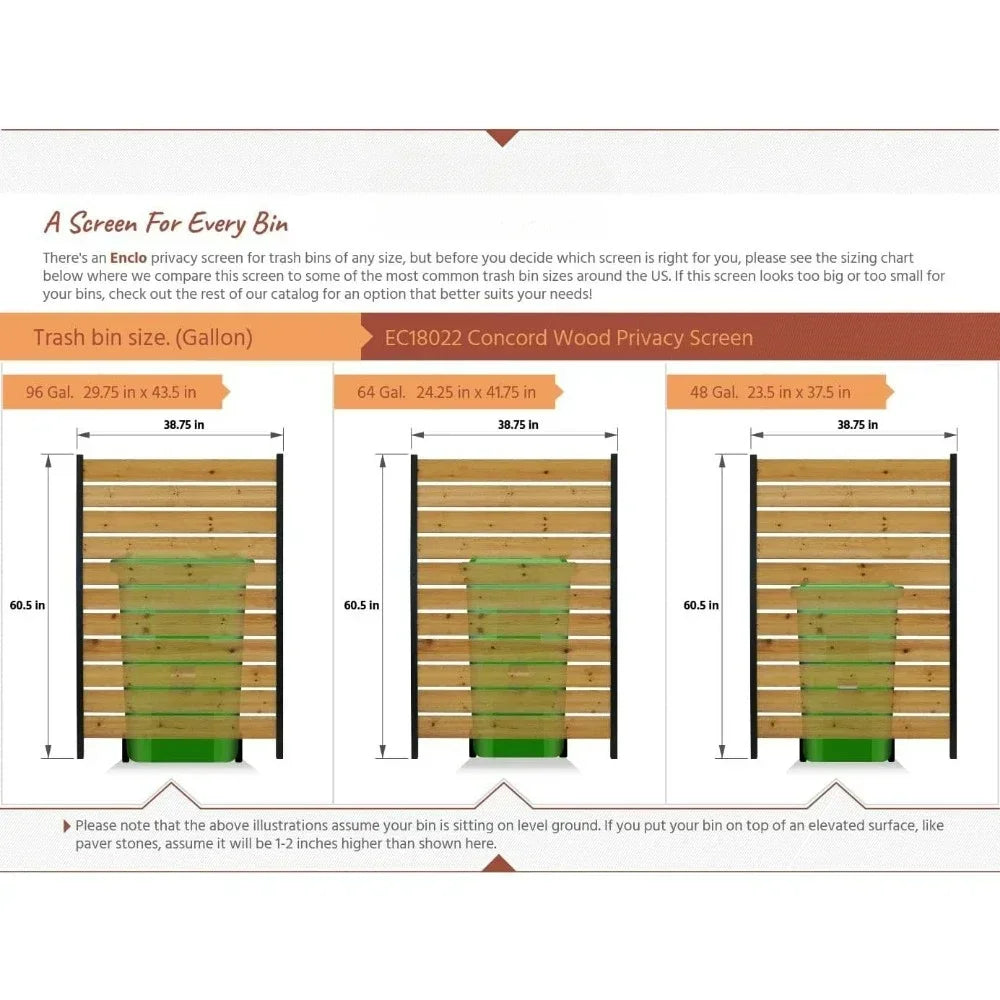 Outdoor Privacy Fence