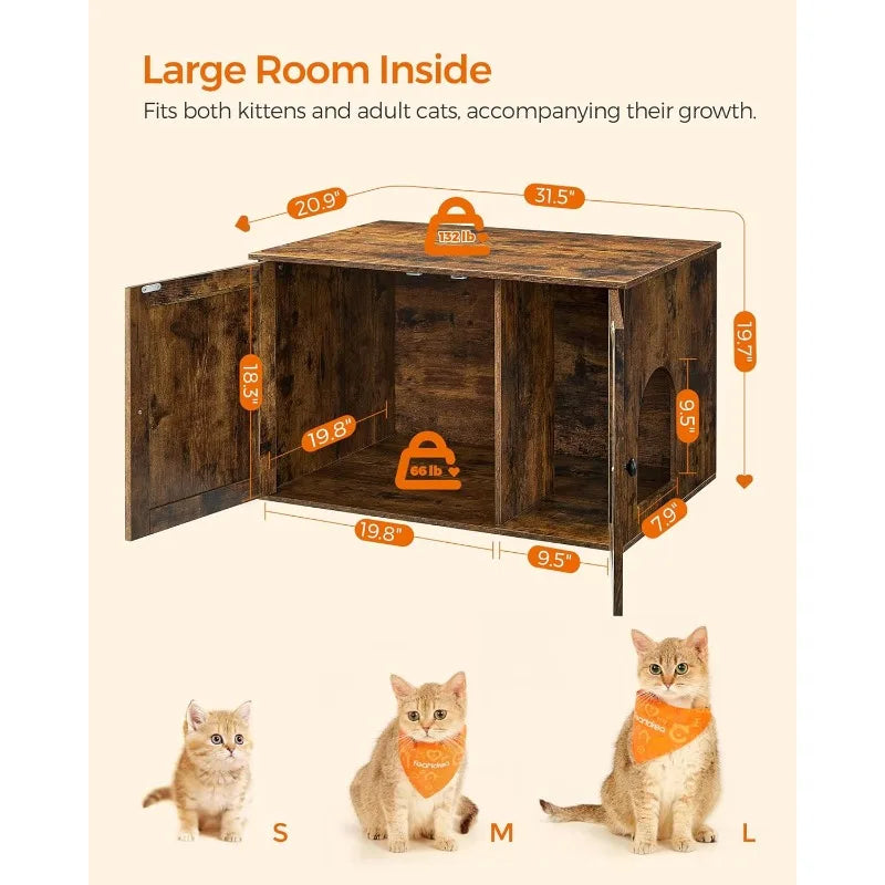 Cat Litter Box Enclosure