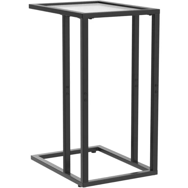 C Shaped End Table Set of 2