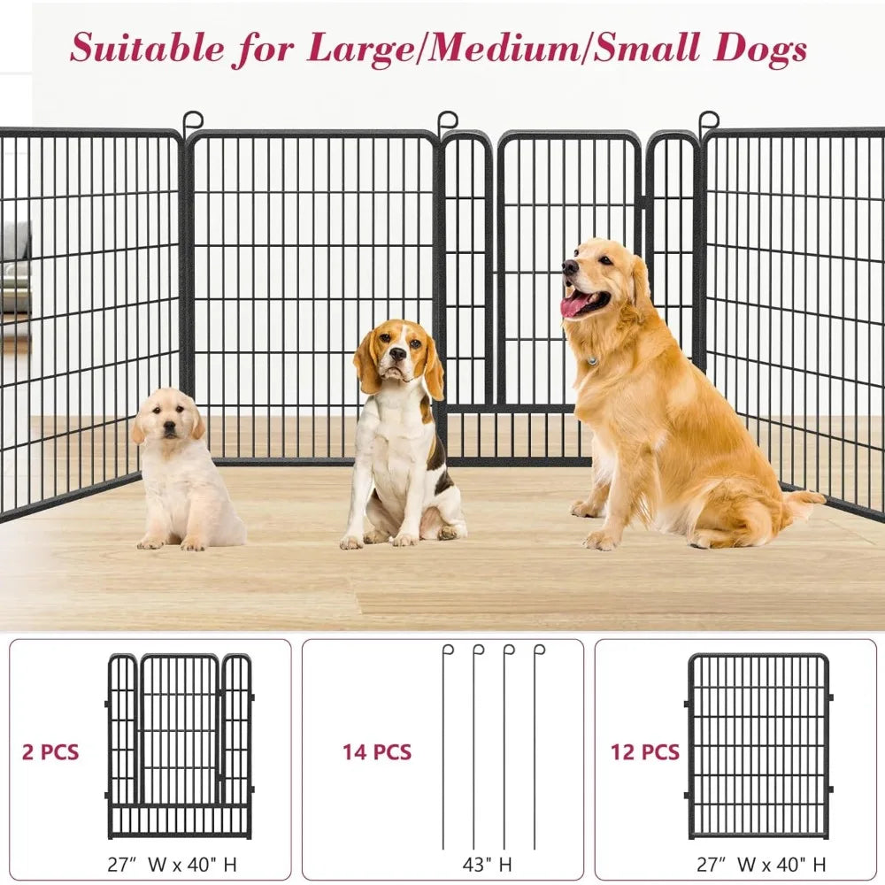 Outdoor Heavy Duty Dog Playpen