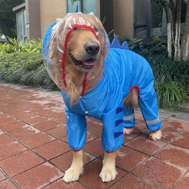 Large Dog Rain Coat Jacket