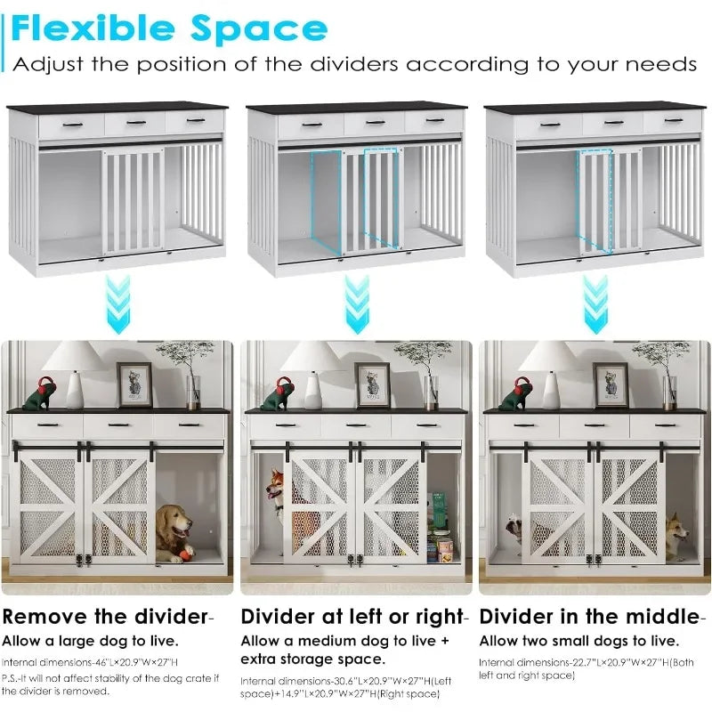 47 Inch Dog Crate Furniture