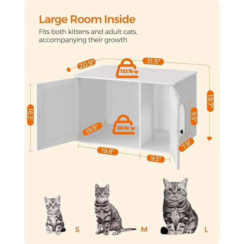 Cat Litter Box Enclosure