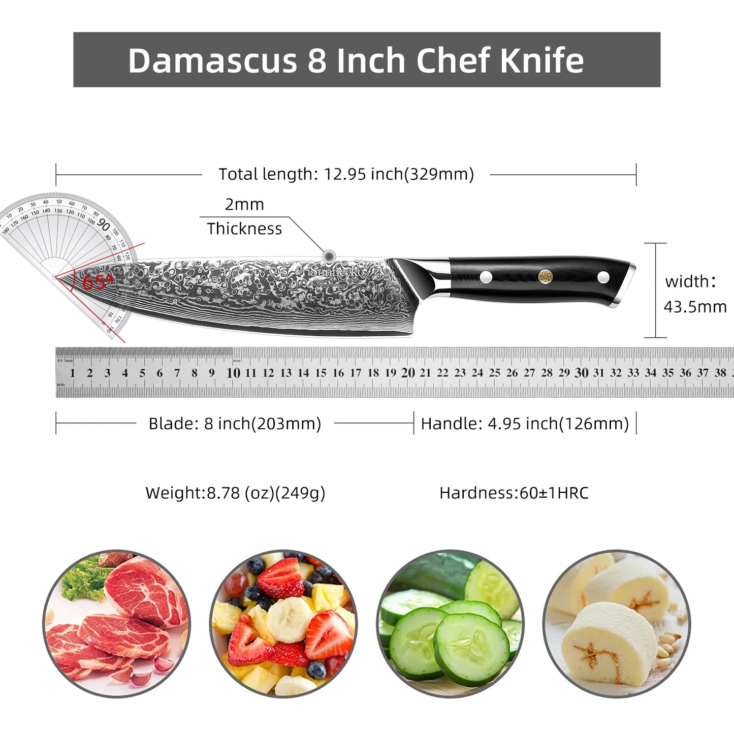 Kitchen Chef's Cooking Knives